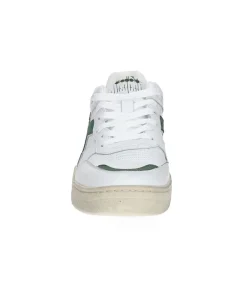 Hot Baskets Homme B.560 Used Blanc/Vert Paturage Homme Baskets