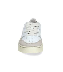 Sale Baskets Homme Medalist Cuir Suede Blanc/Navy Blue Homme Baskets