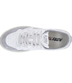 Hot Baskets Homme Medalist Low White/Grey Homme Baskets