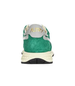 Baskets Homme Reelwind Nylon Et Daim Vert Homme Baskets