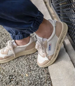 Clearance Baskets Low Leather & Suede White Game Set Match Femme Baskets