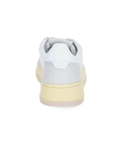 Outlet Baskets Medalist Low Velours Cotele Ivoire Femme Baskets