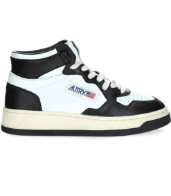 Baskets Medalist Mid Blanc Et Noir Femme Baskets