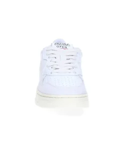 Outlet Baskets Open Low Leat White Femme Baskets