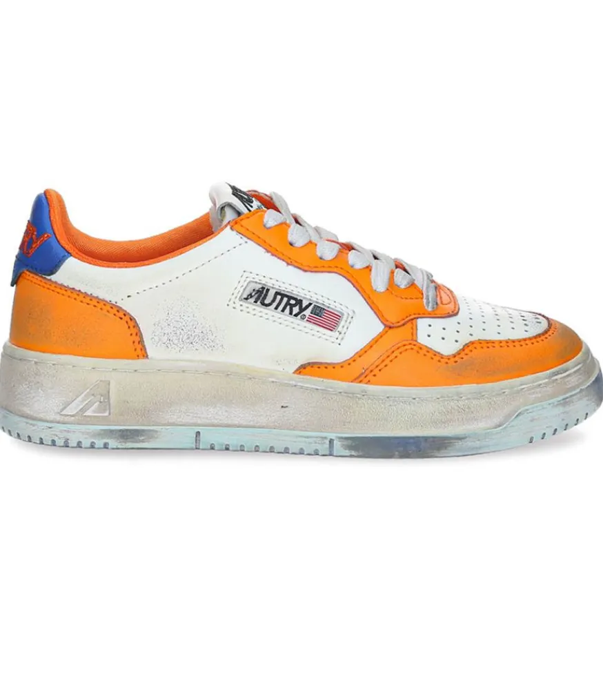 Discount Baskets Super Vintage Capsule White/Orange/Blue Femme Baskets