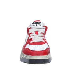 Online Baskets Super Vintage Capsule White/Black/Rouge Femme Baskets