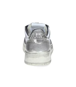 Discount Baskets Super Vintage White/Black/Platinium Femme Baskets