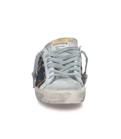 Sale Baskets Super-Star Cuir Horsy Leopard Femme Baskets