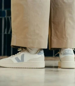 New Baskets V-90 Homme Leather Extra White Steel Homme Baskets