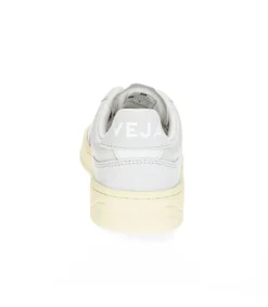 New Baskets V-90 Leather Gravel White Femme Baskets