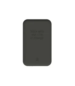 Batterie Portable Tocharge Qi Noir Accessoires Smartphone