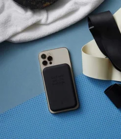 Batterie Portable Tocharge Qi Noir Accessoires Smartphone