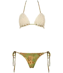 New Bikini Junie Chevron Crochet Femme Maillots De Bain