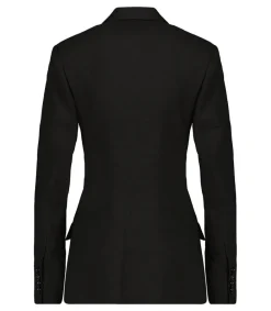 Sale Blazer Sheril A Double Boutonnage Noir Femme Manteaux & Vestes