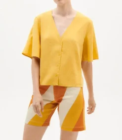 Online Blouse Libelula Yellow Femme Hauts