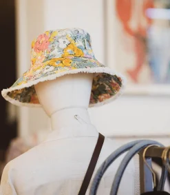 Online Bob Honey Peony Floral Femme Chapeaux, Bonnets & Casquettes