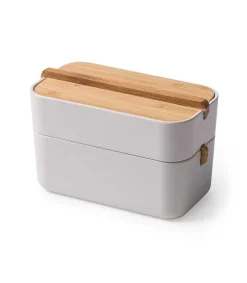 Outlet Boite De Rangement Zen Cotton Box Accessoires De Salle De Bain