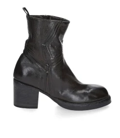Hot Boots Avec Empiecements En Cuir Kaki Femme Boots & Bottines