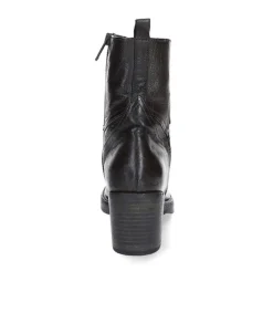 Hot Boots Avec Empiecements En Cuir Kaki Femme Boots & Bottines