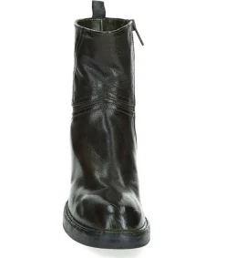 Hot Boots Avec Empiecements En Cuir Kaki Femme Boots & Bottines