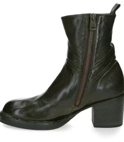 Hot Boots Avec Empiecements En Cuir Kaki Femme Boots & Bottines
