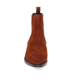 Clearance Boots En Cuir Suede Rose Seter Femme Boots & Bottines