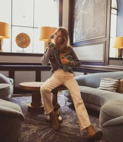 Online Boots Estudio Bis Bentley Ocre Femme Boots & Bottines