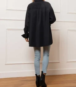 Discount Boots Estudio Black Leather Femme Boots & Bottines