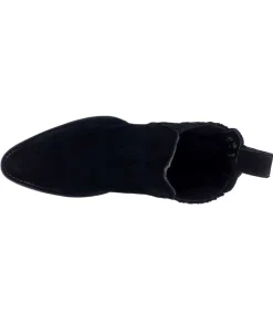 Boots Estudio Suede Noir Femme Boots & Bottines