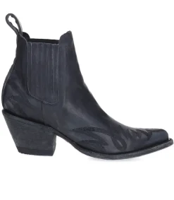 Best Boots Gaucho Long Stitch Cayuse Black Femme Boots & Bottines