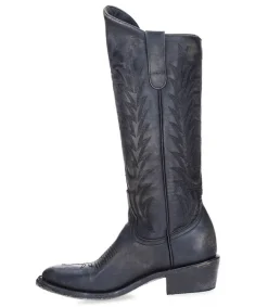 Outlet Boots Santiag Razz 13 Beige Black Rustik Femme Boots & Bottines