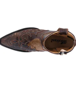 Boots Santiag Stitched 7 Ocre Femme Boots & Bottines