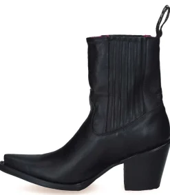 Discount Boots Studio Plain Black X Jane De Boy Femme Boots & Bottines