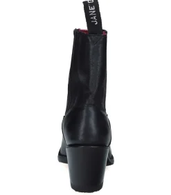 Discount Boots Studio Plain Black X Jane De Boy Femme Boots & Bottines