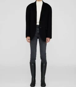 Clearance Bottes De Pluie Kari Noir Femme Boots & Bottines