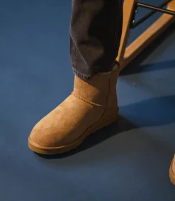 Outlet Bottes Homme Classic Mini Chestnut Homme Boots