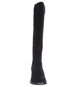 Clearance Bottes Veau Velours Seenia Black Femme Boots & Bottines