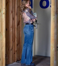 Outlet Bottines Classic Ultra Mini Plateforme Daim Bleu Femme Boots & Bottines