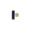 Outlet Boucle D'Oreille Bar Dot Stud Lapis Femme Boucles D'Oreilles
