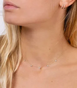 Online Boucle D'Oreille Double Creole Diamants Femme Boucles D'Oreilles