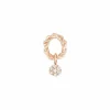 Discount Boucle D'Oreille Puce Dunaway Or Rose Et Diamants Femme Boucles D'Oreilles