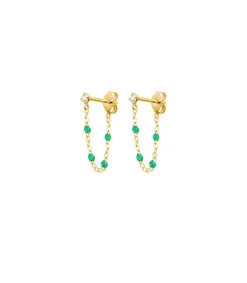 Online Boucles D'Oreilles Gigi Supreme Or Jaune Femme Boucles D'Oreilles