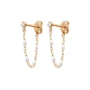 Boucles D'Oreilles Gigi Supreme Or Rose Femme Boucles D'Oreilles
