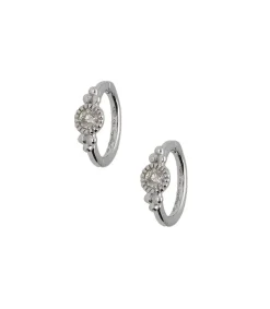 Discount Boucles D'Oreilles Sunny Bubbles En Or Blanc Femme Boucles D'Oreilles