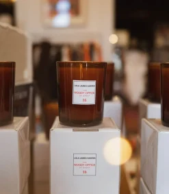 Sale Bougie #16 The Woody Office 190G Bougies Parfumées