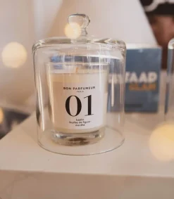 Outlet Bougie Parfumee 01 Basilic, Feuilles De Figuier Et Menthe Bougies Parfumées