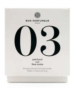 Best Bougie Parfumee 03 Patchouli, Cuir Et Feves De Tonka Bougies Parfumées