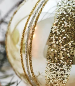 Discount Boule De Noël Chama Or Déco De Noël