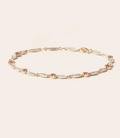 Hot Bracelet Ava Saphir Rose Femme Bracelets
