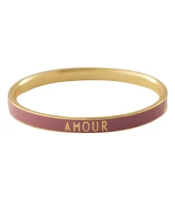 Best Bracelet Candy Word Amour Dark Pink Femme Bracelets